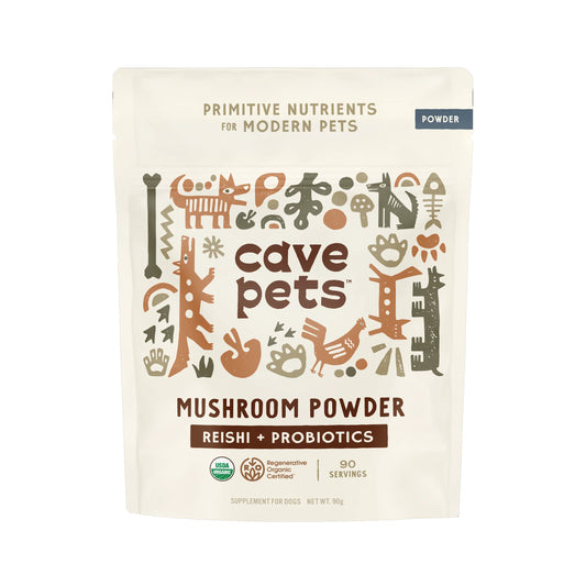 Mushroom Powder: Reishi + Probiotics (90 servings)