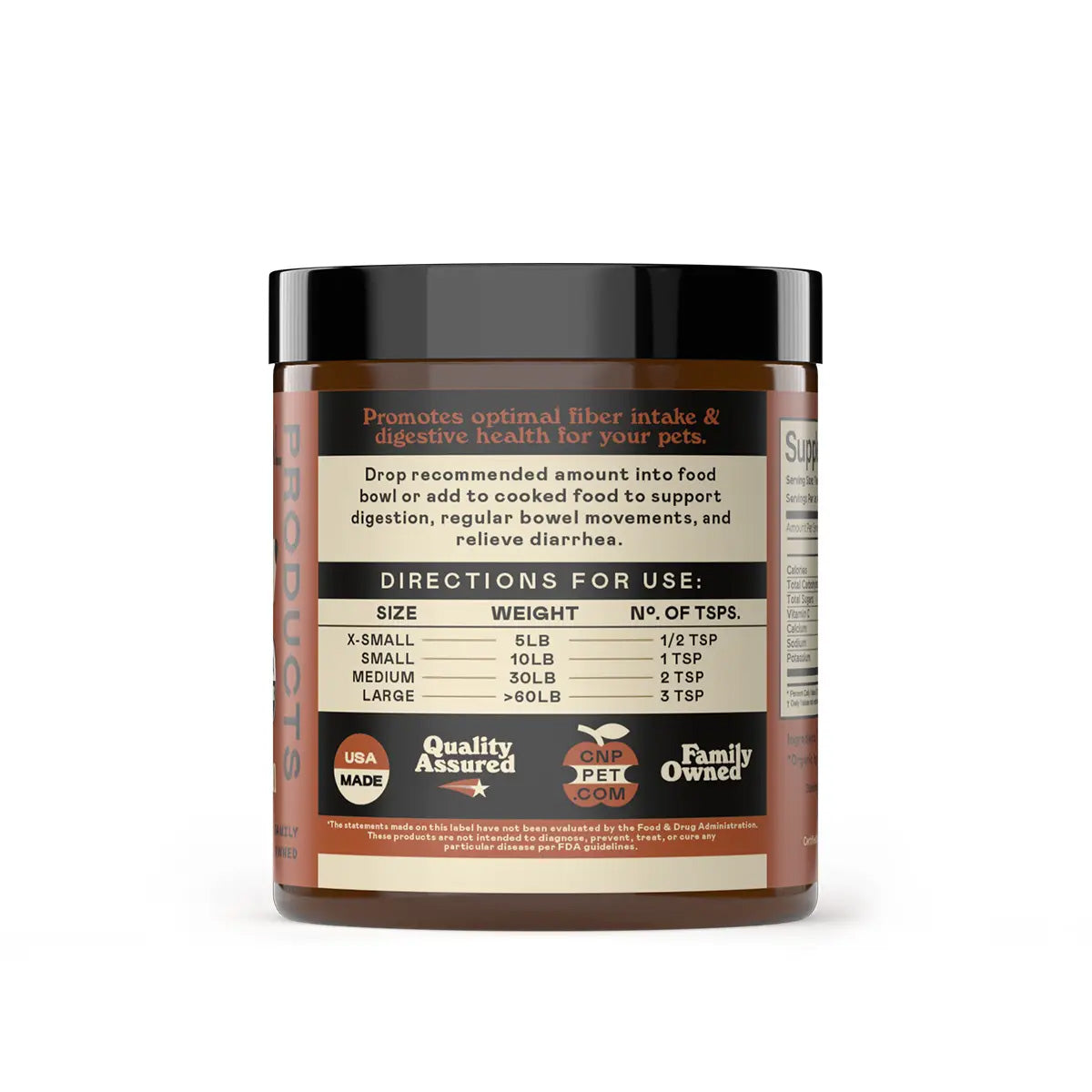 Complete Natural's Organic Pumpkin Powder For Dogs & Cats