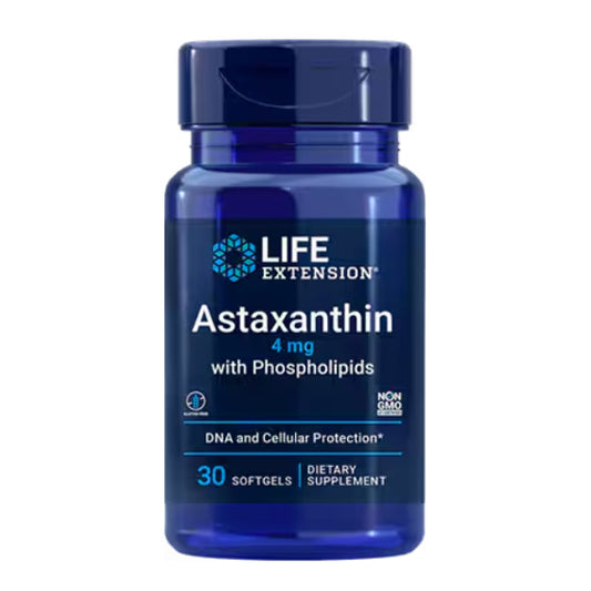 Life Extension: Astaxanthin with Phospholipids - 4 mg (30 softgels)