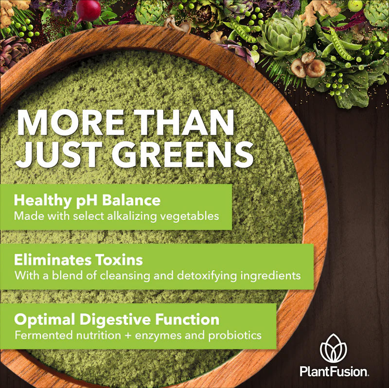 PlantFusion: Alkalizing Greens - Fermented Superfood Powder Blend