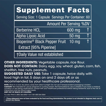 ProHealth: Berberine Pro - 1200mg (60 caps)