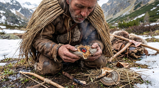 Embers of Life: How Mushrooms Helped Ancient Humans Survive