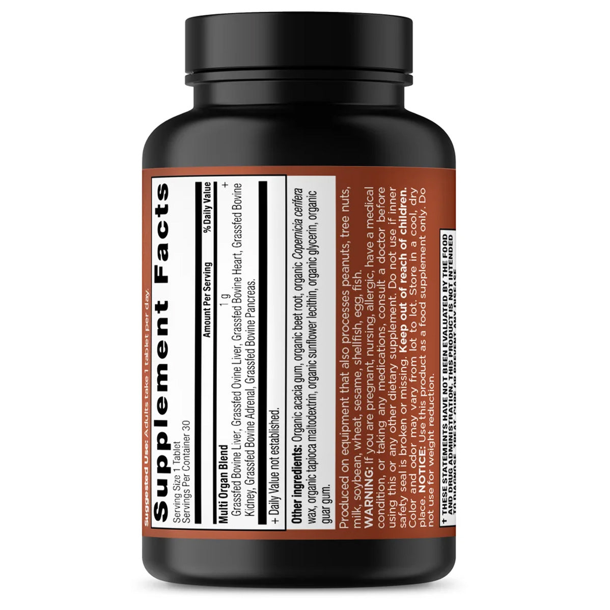 Ancient Nutrition: Ancient Glandulars Once Daily Organ Blend