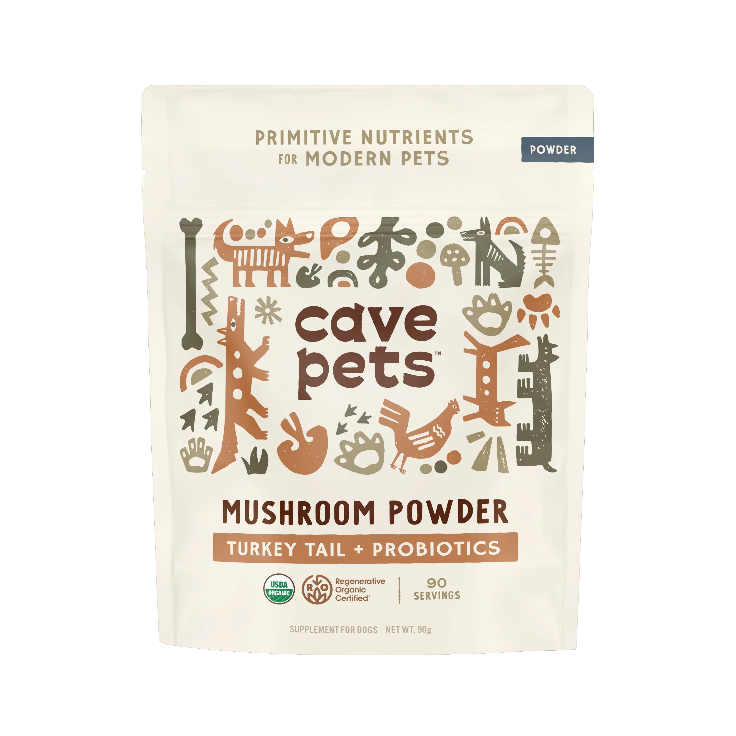 Mushroom Powder: Turkey Tail + Probiotics – Half Hill Farm