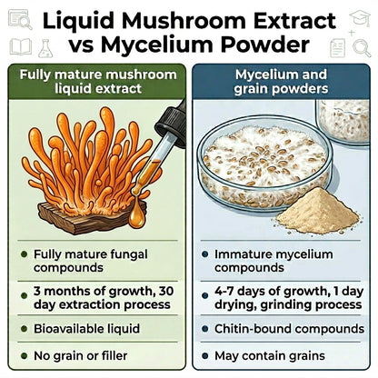 Cordyceps Mushroom Dual Extract
