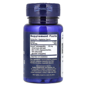 Life Extension: Optimized Ashwagandha 500mg (60 sofgels)
