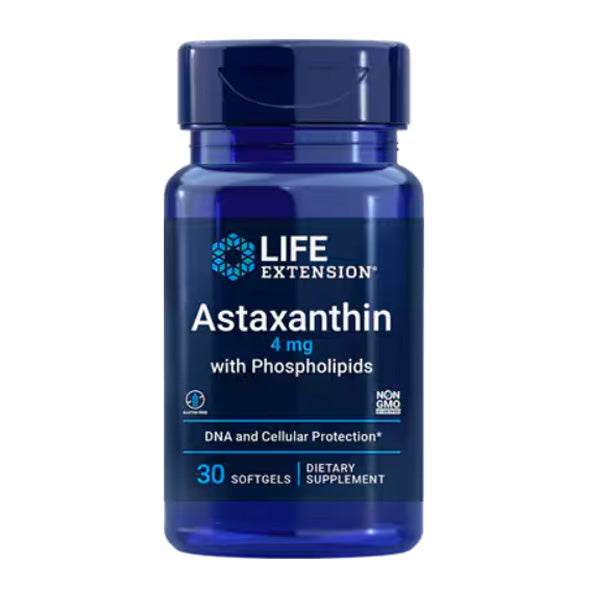Life Extension: Astaxanthin with Phospholipids - 4 mg (30 softgels)