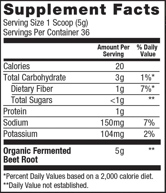 PlantFusion: Organic Beet Powder - Fermented Superfood Powder Blend