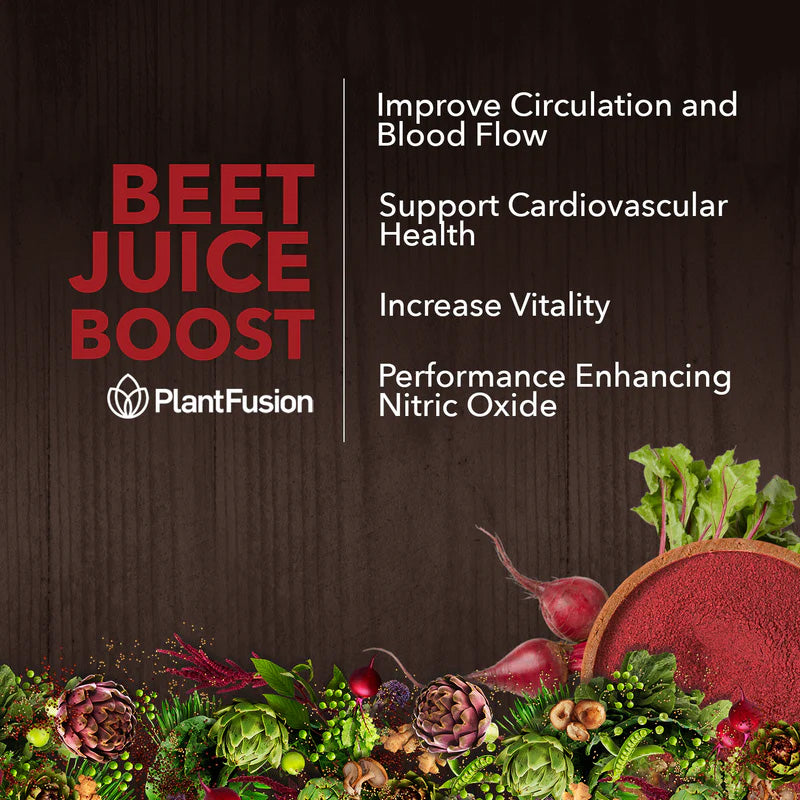 PlantFusion: Organic Beet Powder - Fermented Superfood Powder Blend