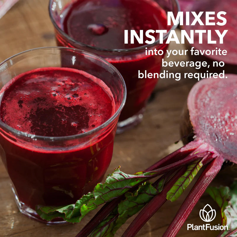 PlantFusion: Organic Beet Powder - Fermented Superfood Powder Blend