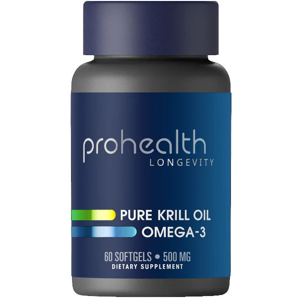 ProHealth: Pure Krill Oil Omega-3 - 500 mg (60 softgels)