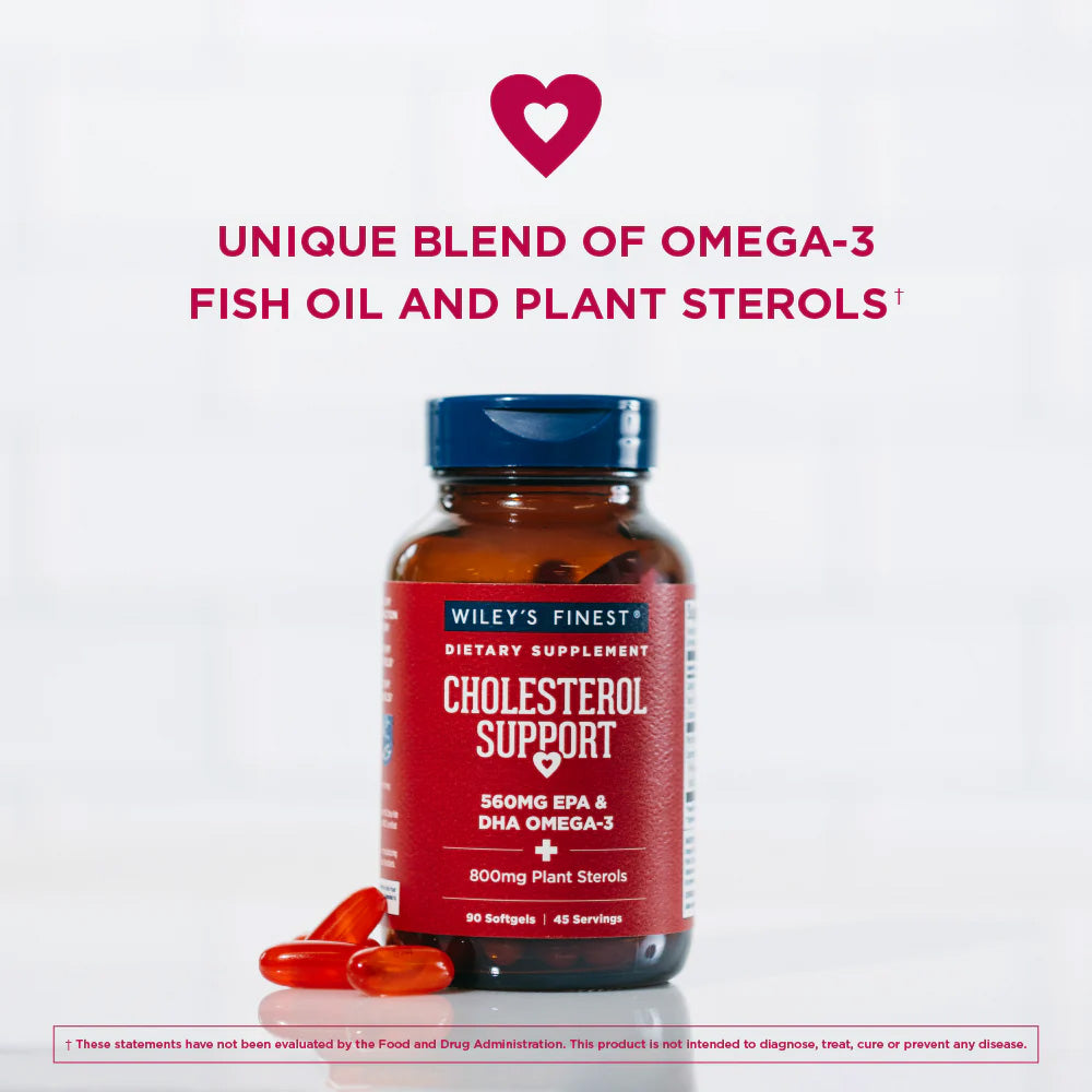 Wiley's Finest: Cholesterol Support (90 softgels)