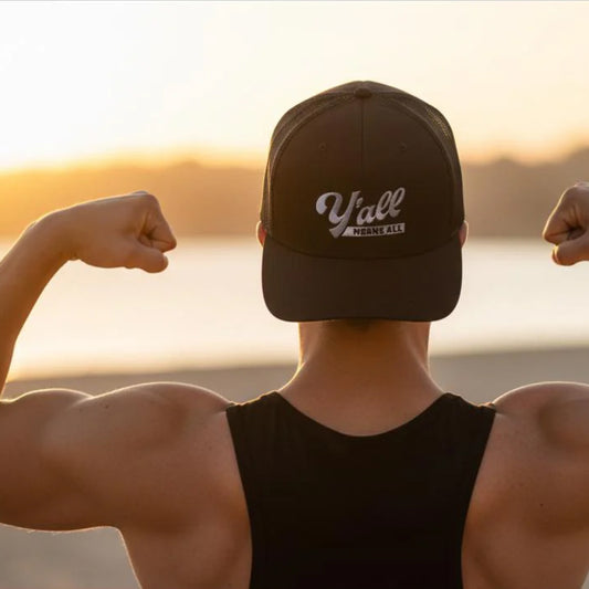 Y'all Means All - Retro Trucker Cap | Cursive