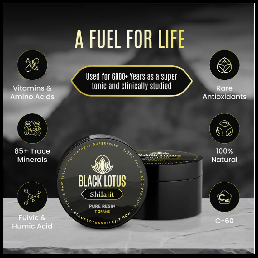 Black Lotus Pure Shiljajit Resin