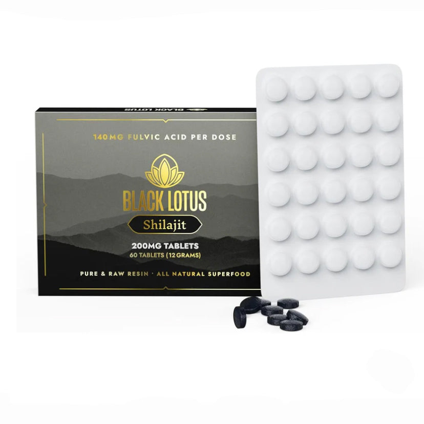 Black Lotus Pure Shiljajit Tablets
