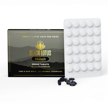 Black Lotus Pure Shiljajit Tablets