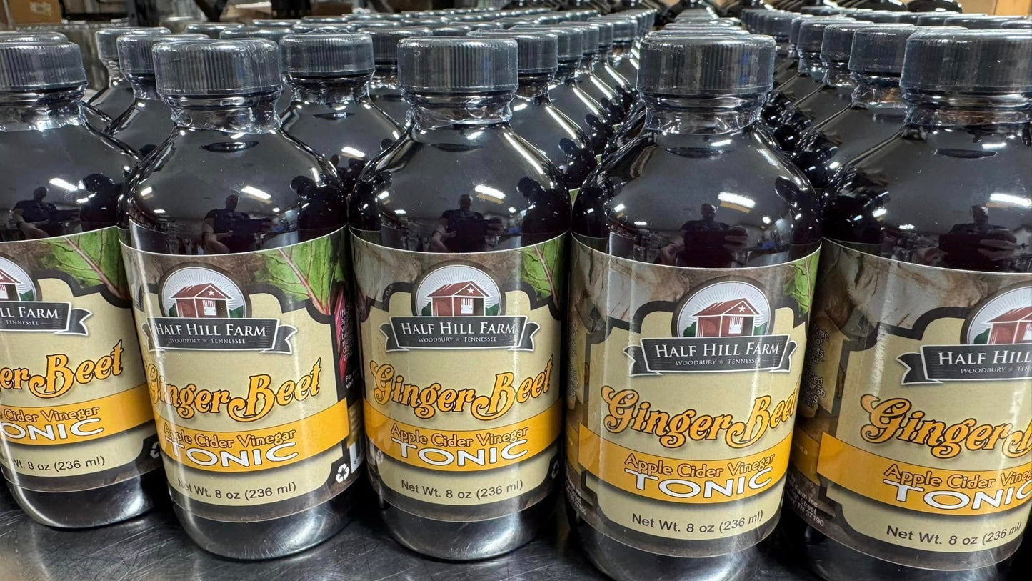 GingerBeet Apple Cider Vinegar Tonic
